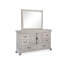 Très grande commode à 2 tiroirs avec miroir de paysage et armoire-567043915-567043911
