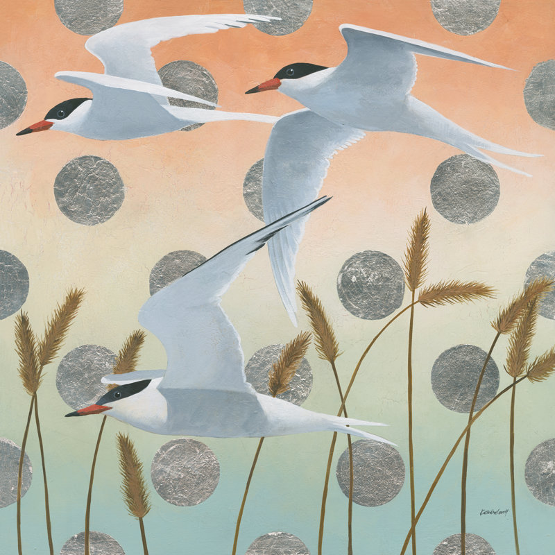 Free As A Bird II by Kathrine Lovell - Wrapped Canvas Painting, 122cm H x 122cm W