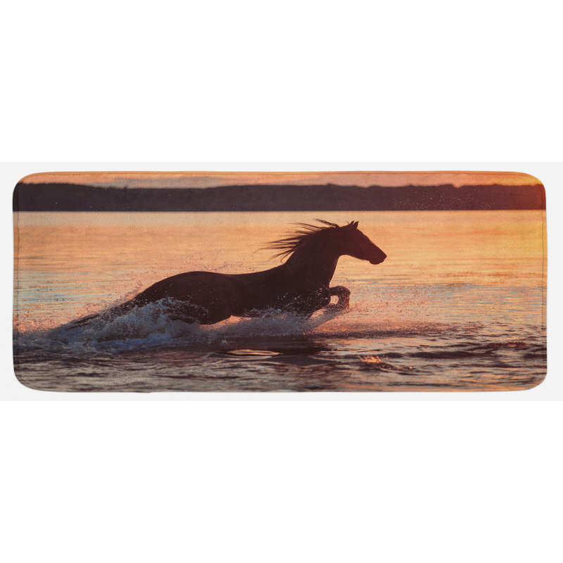 Tapis de cuisine équestres