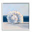 «Highland Dunes Blue Seashell», peinture encadrée, art numérique par Ethan Harper-1254483561