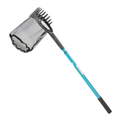 Écumoire Pond Shark et outil d'entretien, 60 po