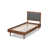 Dark Gray/Walnut Brown selected