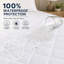 Housse de protection pour matelas avec sangle élastique 100% imperméable-1426031783