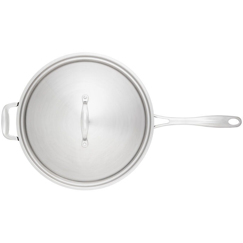 Stellar 7000, 30cm Stainless Steel Non-Stick Wok with Stainless Steel Lid