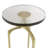 Carolan Glass Cross Legs End Table-1504719209