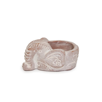 Mishayla 1.75'' H Earthenware Tabletop Tealight Holder