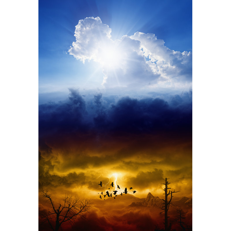 Heaven And Hell - Wrapped Canvas Print, 122cm H x 81cm W x 3.8cm D