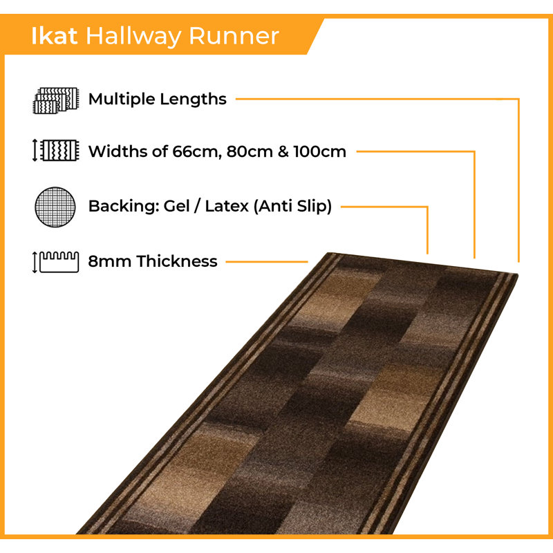 Runner Almeida Abstract Indoor Area Rug, Runner 100 x 150cm