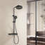 Ensemble de douche moderne à 3 fonctions, comprenant une pomme de douche à main à 3 fonctions, une valve certifiée CUPC, un équilibre de pression anti-brûlure-118105761