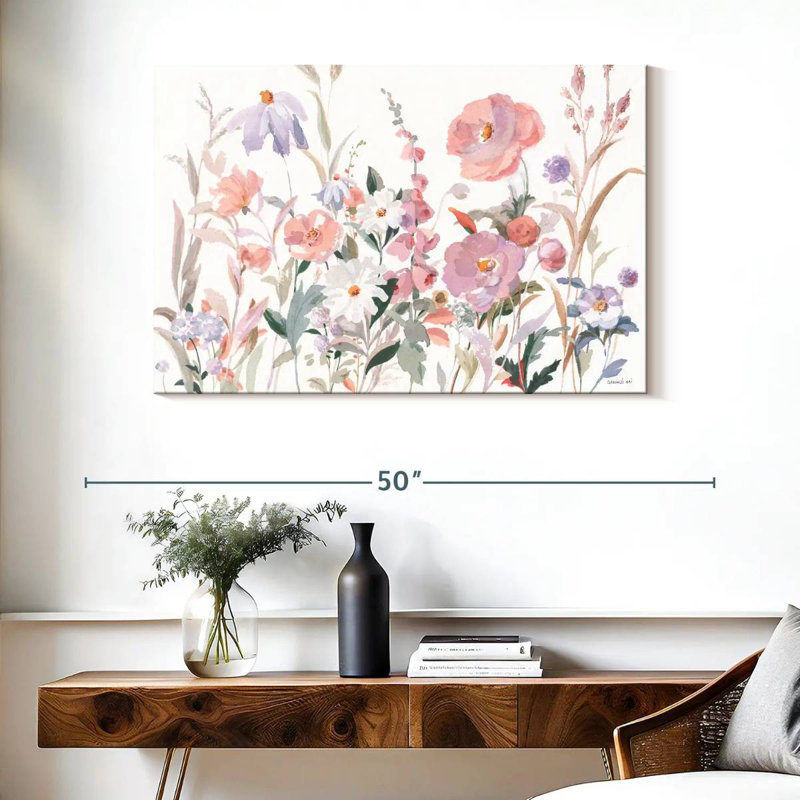 Boho Wildflowers, H 26 po x l 39 po