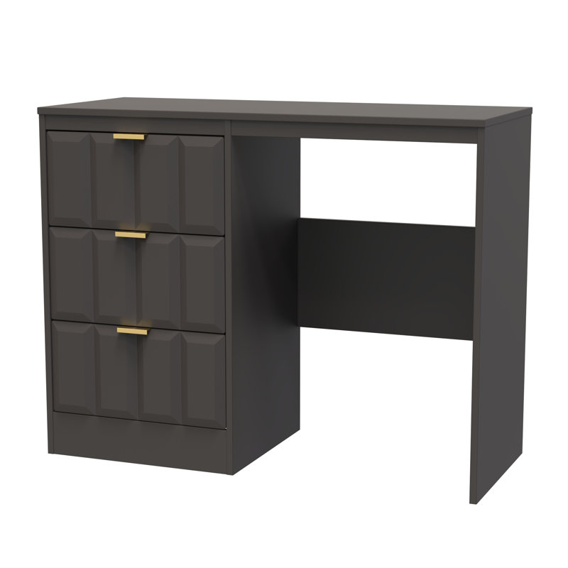 Besian 3 Drawer Vanity (Ready Assembled), Graphite