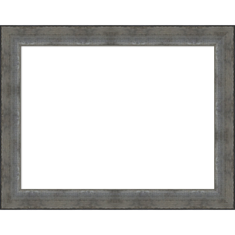 Forged Pewter Framed Dry Erase Magnetic Board Organization Boards, 22" H x 28" W