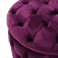 Velours fuchsia polyvalent avec siège confortable et support