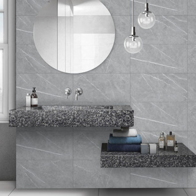 Carreau de porcelaine mat 12 po x 24 po Chaplin