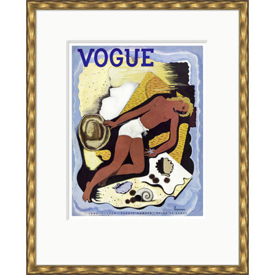 Couverture Vogue, Topless & Tannée, Georges Lepape, 1 juin 1933
