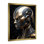 «Sci-Fi Portrait of Futuristic Cyborg Woman», reproduction sur toile