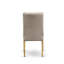 L'ensemble 3 pièces de table et chaises de cuisine contient une table de salle à manger rectangulaire avec Dropleaf et 2 chaises Parsons en tissu de kaki foncé, chêne-109975324-106903482-106903480