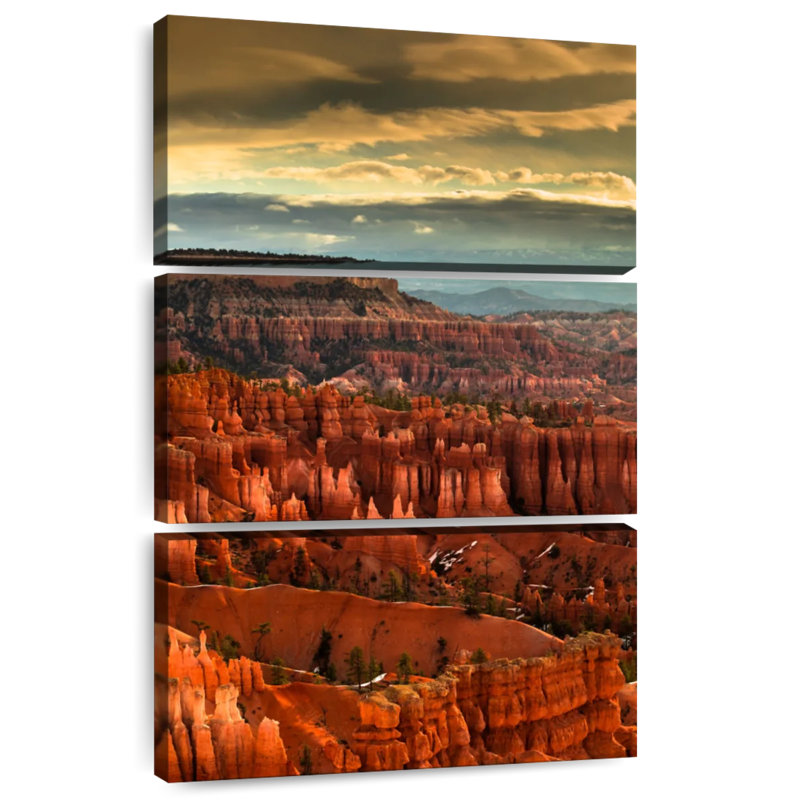 Alvord Bryce Canyon en été, H 74 po x l 48 po