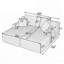 Canapé modulaire modulaire en velours côtelé avec assise profonde, porte-gobelets et poches de rangement latérales, sans assemblage-832825591