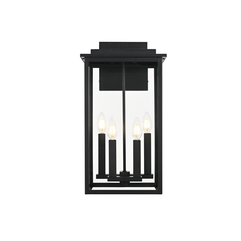 Applique murale noire Elsmere Ohara