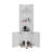 Freestanding Cabinet Kairatu, One Drawer, White Finish