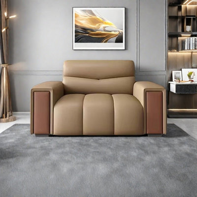 Light luxury business accent chair