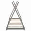 Lit plateforme simple avec structure triangulaire-593217388