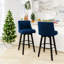 Tabouret pivotant avec structure en bois massif Malakeh-940147256-1000772009-985001772