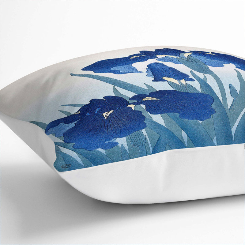 Square Throw Cushion, White, 40cm H x 40cm W x 15cm D
