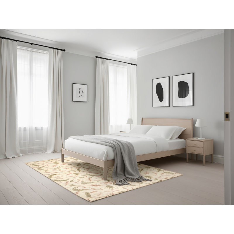 Iyana Floral Indoor Rug, Rectangle 5' x 7'