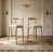 Siège beige / structure naturelle est en rupture de stock sélectionné