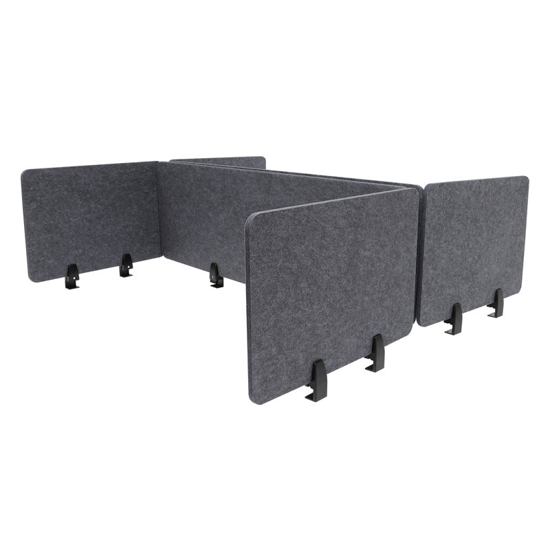 La chicane d'un bureau officiel, Gris anthracite, L 47,25 po