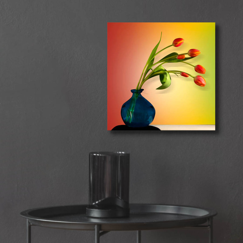 «Modern Bouquet 2» par Mark Ashkenazi, H 12 po x l 12 po x P 0,13 po