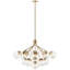 Lustre globe en acier à intensité variable -964220517-964220521-964220516