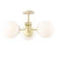Plafonnier semi-encastré 3 lumières 23,5 po-105700988