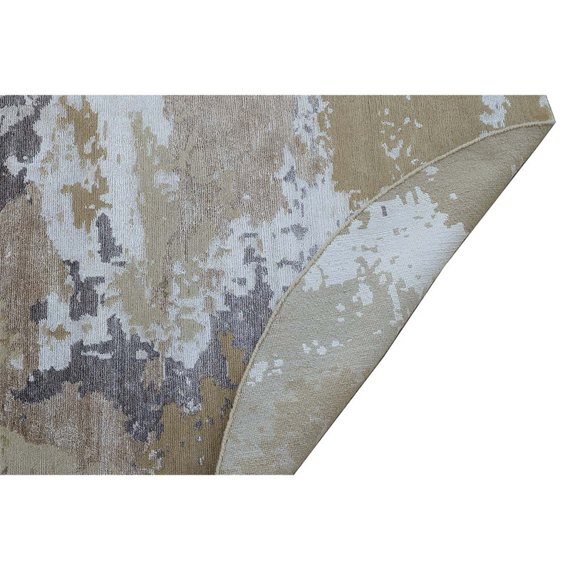 Area Rug in Ivory, Round 5'10"