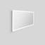 Miroir de salle de bain rectangulaire à DEL sans cadre avec désembueur Streamline, intensité variable, changement de température de couleur