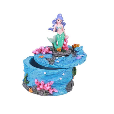 Figurine décorative "imaginaire" sous the sea sirène princess Wallace
