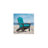44"x19"x4" Indoor Rocking Chair Cushion with Non-Slip Base, Secure Straps, and Elastic Ties,Red-322402336