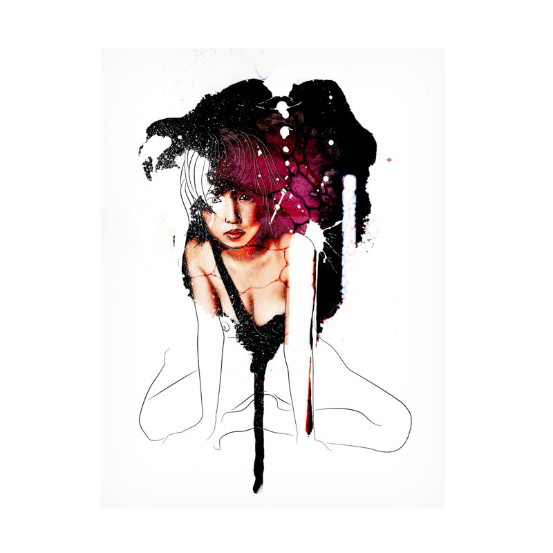 Art sur toile Barrett Biggers Anima, H 35 po x l 47 po