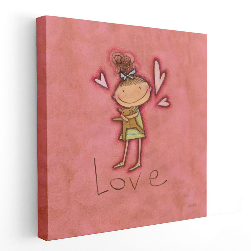 «Love», reproduction d'art sur toile, H 40 po x l 40 po