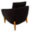 Fauteuil de lecture confortable, tonique, style décontracté, mouvement flexible, 1 siège, fauteuil d'appoint à faible empreinte pour la chambre à coucher et le bureau, empreinte, assemblage simple, couleur tendance