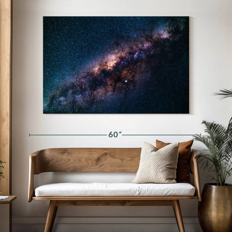 Étoiles d'Oberle dans la Voie Lactée, H 34 po x l 51 po