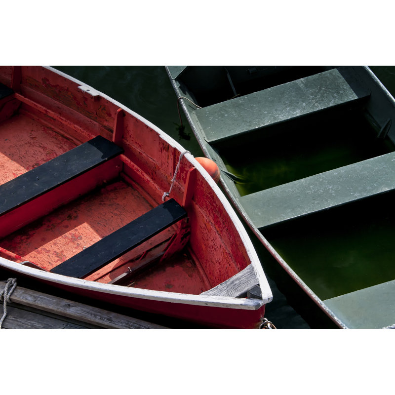 Wooden Rowboats VIII by Rachel Perry - Wrapped Canvas Photograph Print, 20cm H x 30cm W, Wrapped Canvas