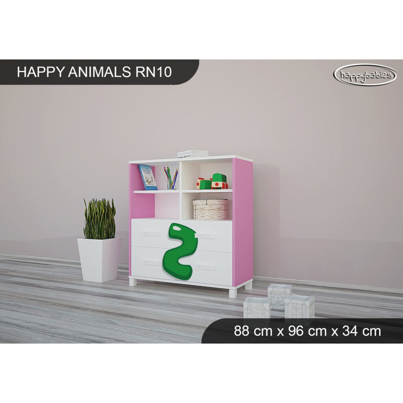 88cm W Kids Cube, Pink