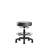 Adjustable Height Ergonomic Lab Stool with Footring Pedestal Base-758867355-758867353