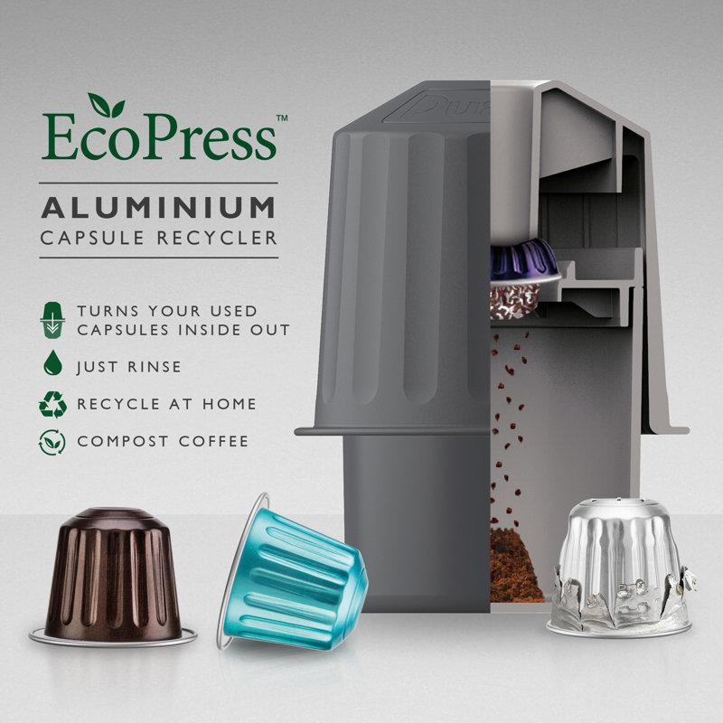 Dualit Eco-Press 10 Pod Aluminium Capsule Recycler