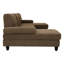 4 Seater Fabric Chaise End Sofa-2038624076