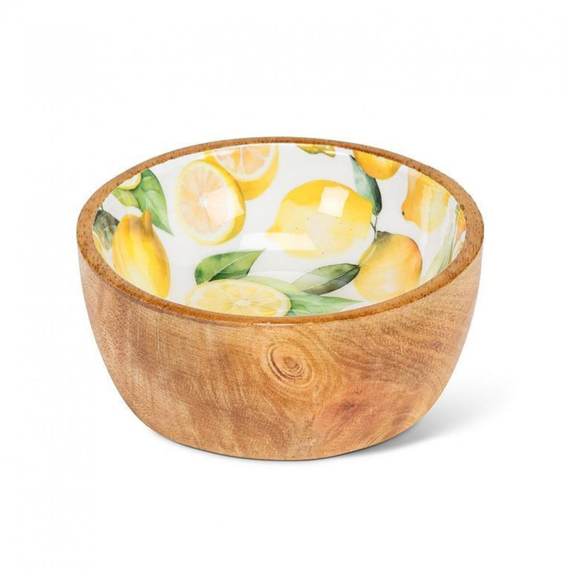 Bol décoratif citrons