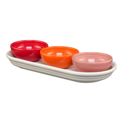 Magasiner les ensembles mixtes de condiments 4 pièces Fiesta Sunset Horizon